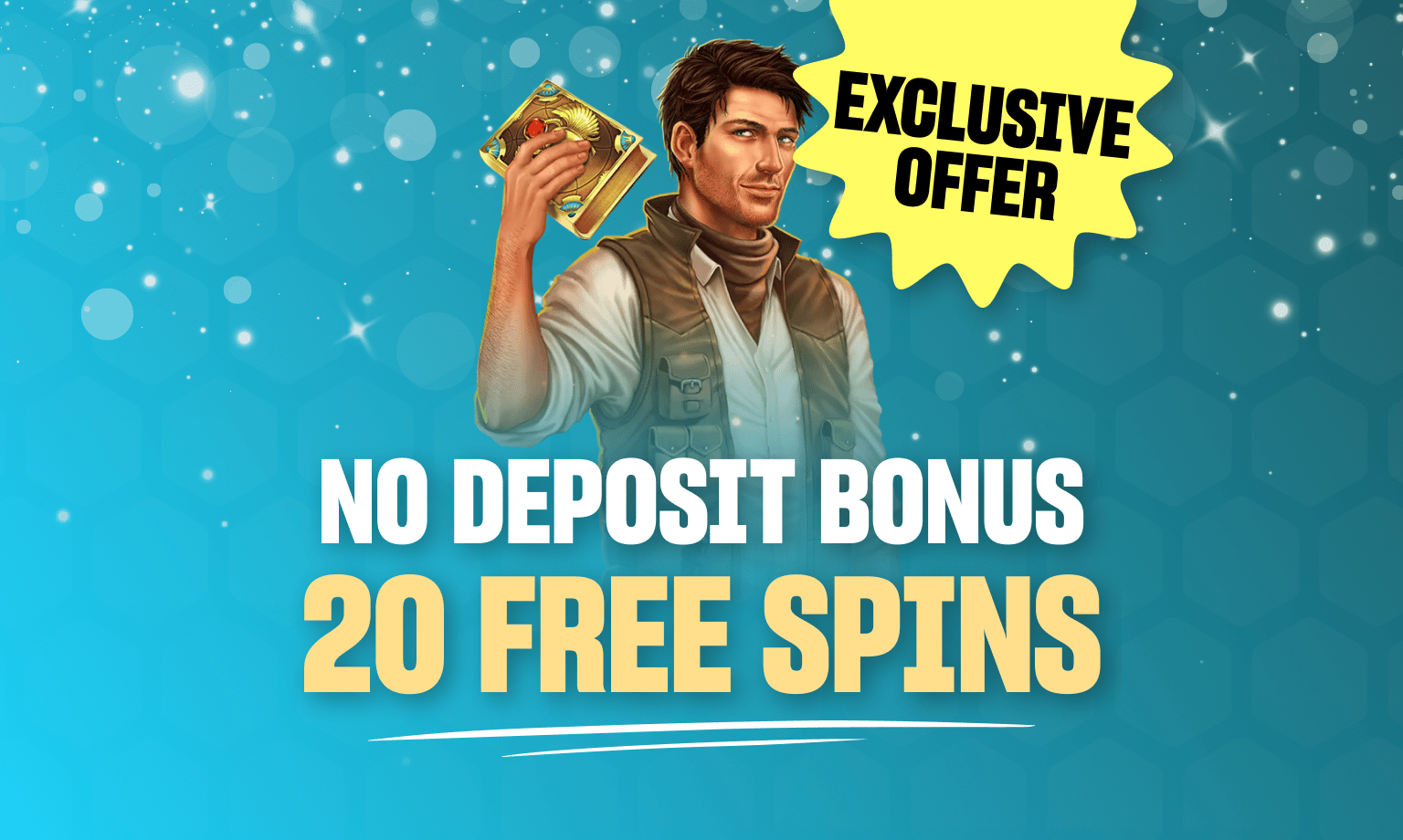 All new players can claim a no-deposit bonus from Luckydays casino when they register an account for the first time.